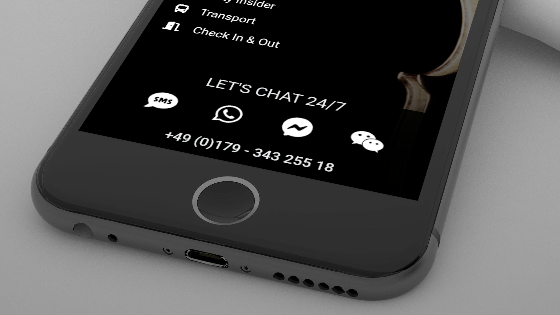 Multimedia Messages zum Gast