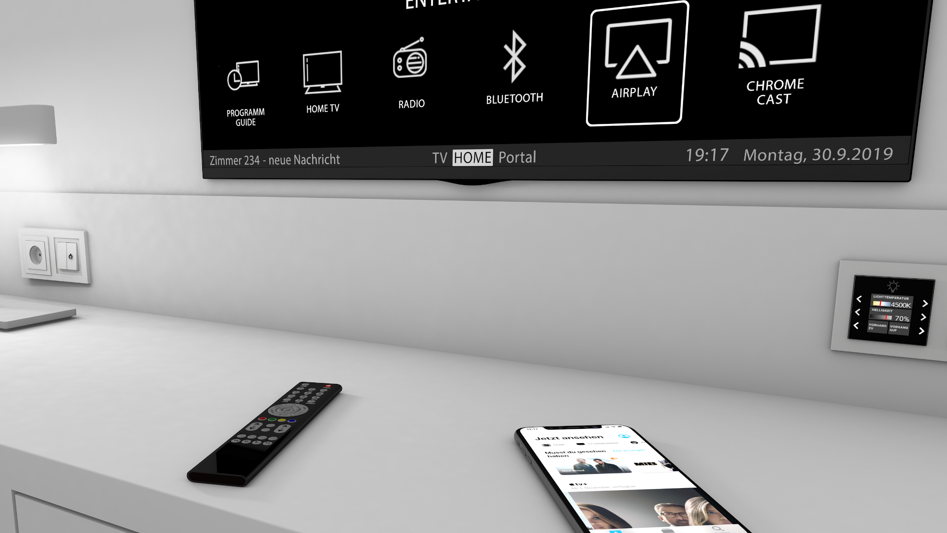 Smart TVs als Bildschirm