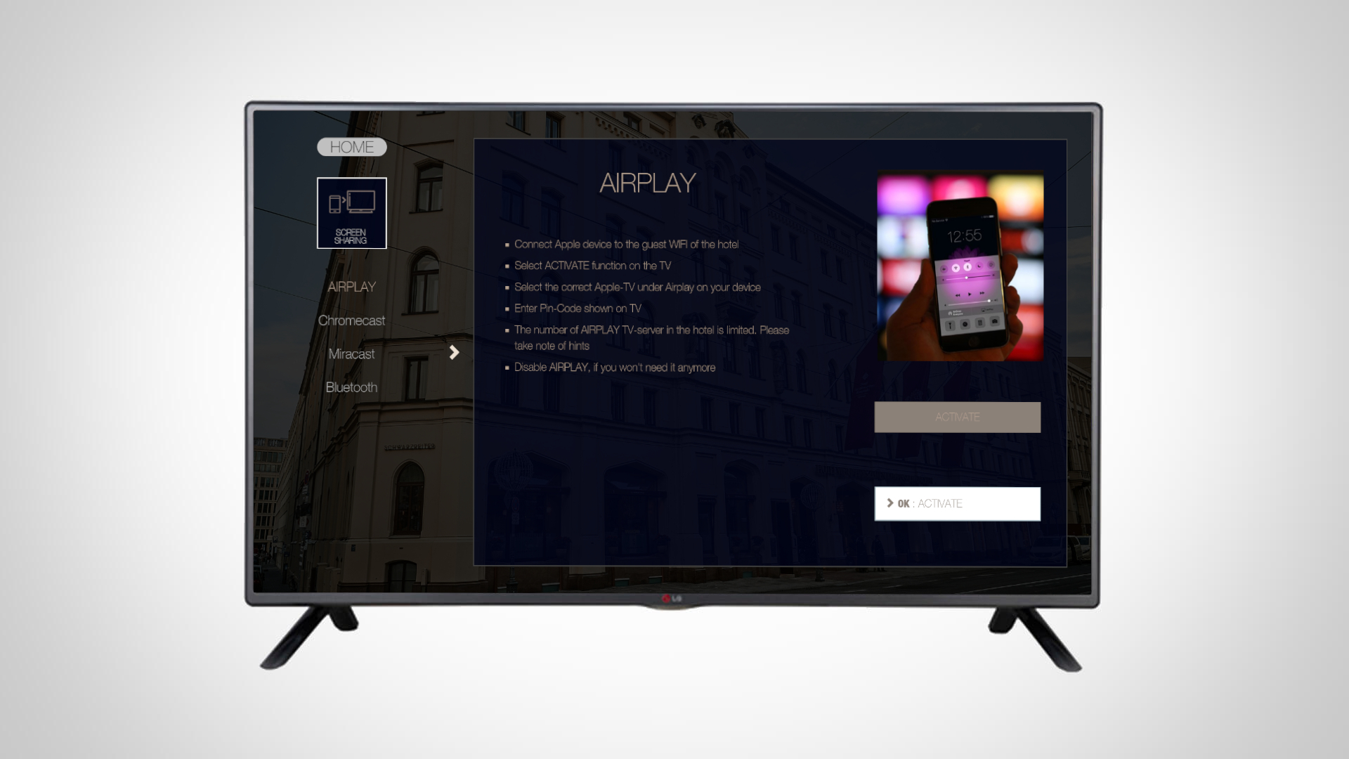 Streaming zum Smart TV