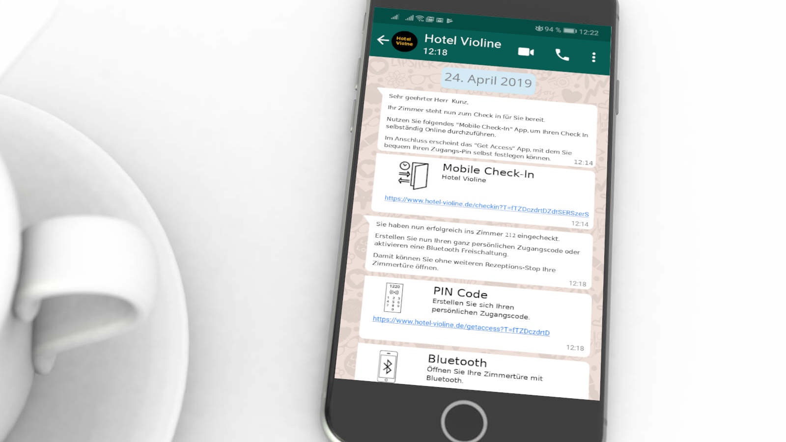 Hospitality Apps on Mobile