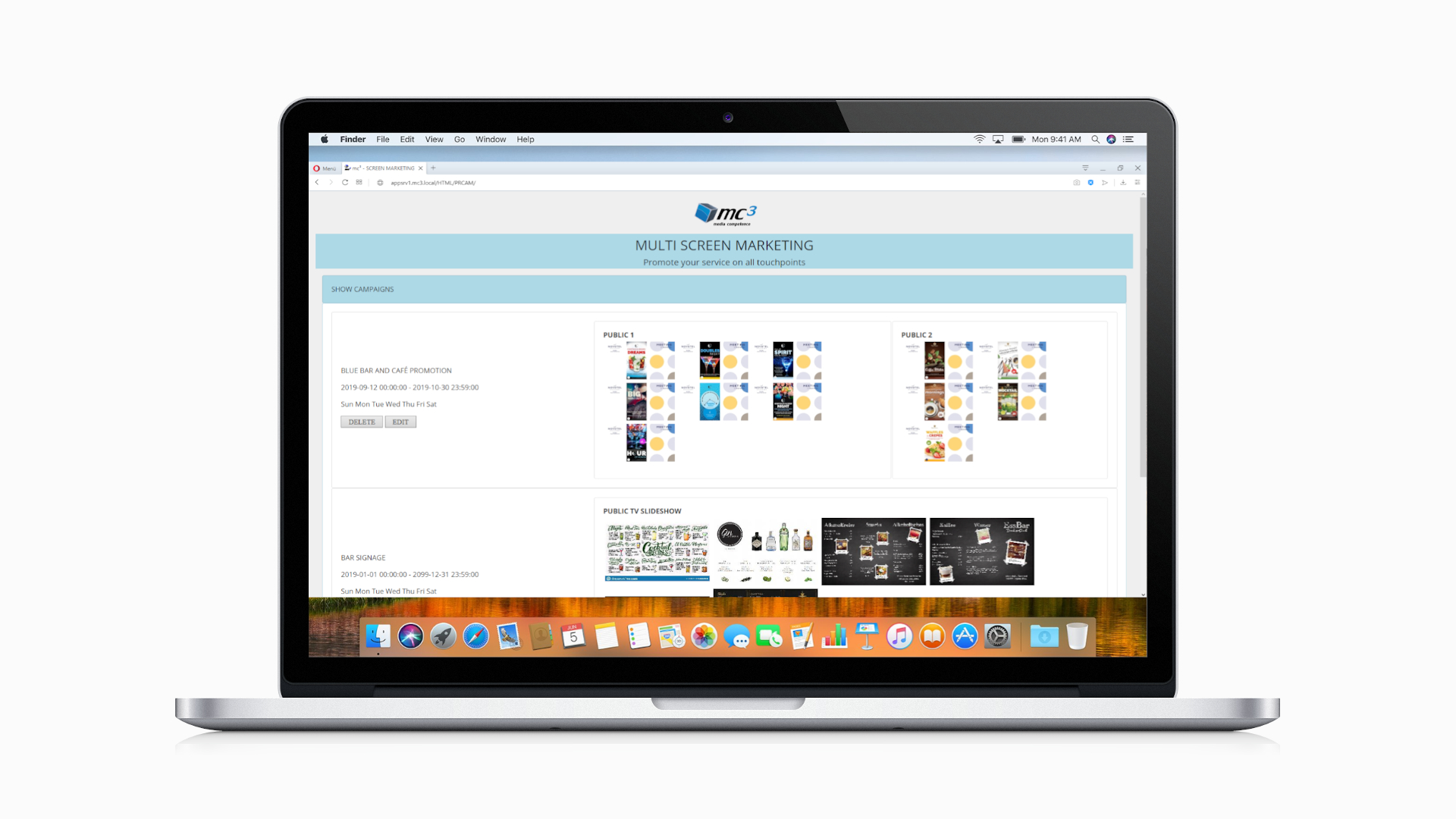 Zentrales Tool zur Verwaltung