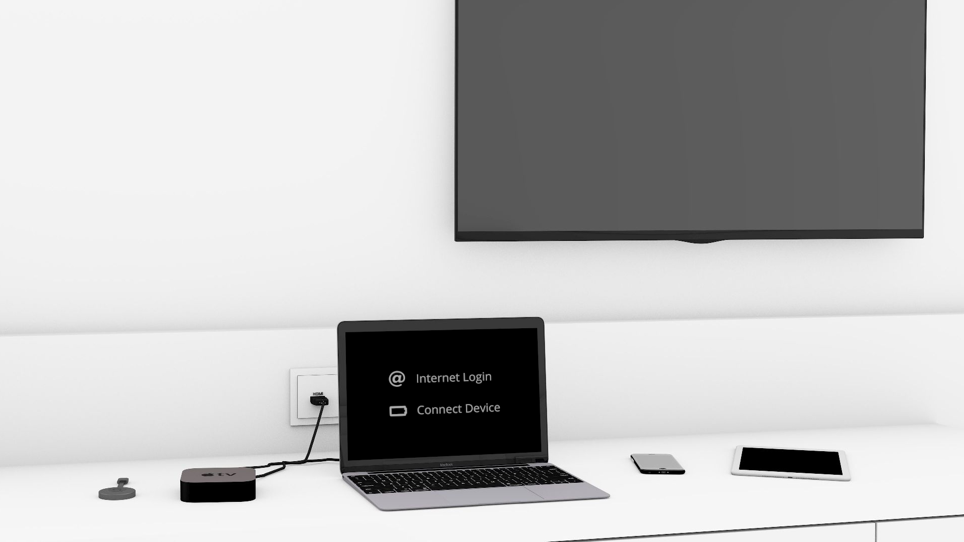 verschiedene Gastgeräte